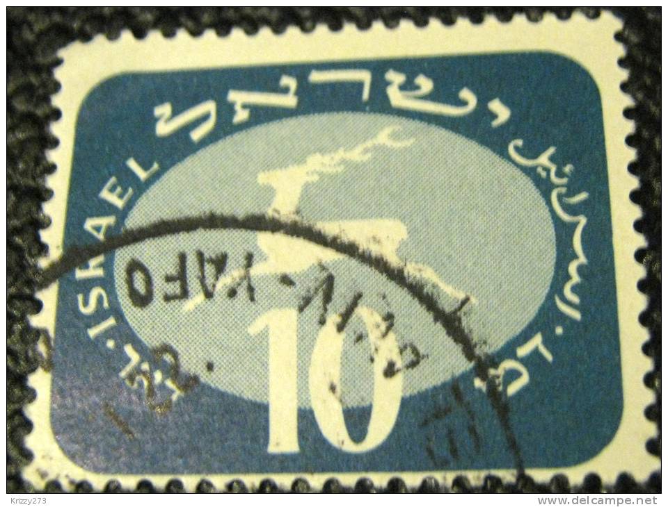 Israel 1952 Postage Due 10pr - Used - Strafport