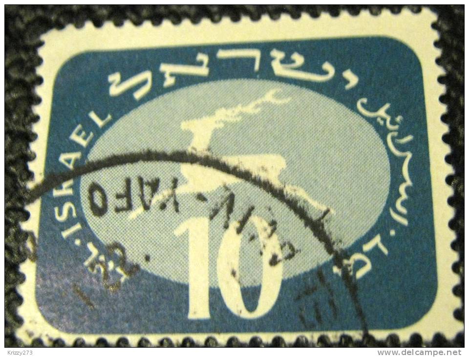 Israel 1952 Postage Due 10pr - Used - Postage Due