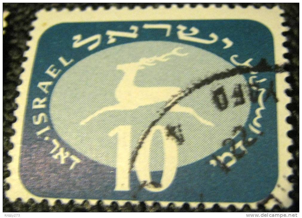 Israel 1952 Postage Due 10pr - Used - Portomarken