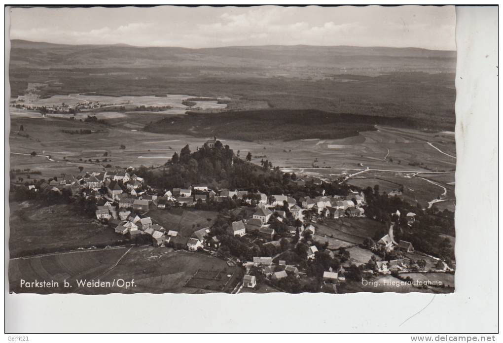 8481 PARKSTEIN Bei Weiden, Ortsansicht Luftaufnahme - Weiden I. D. Oberpfalz