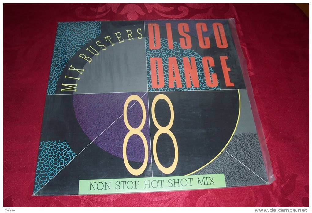 MIX BUSTERS DISCO DANCE 88  NON STOP HOT SHOT MIX - 45 T - Maxi-Single