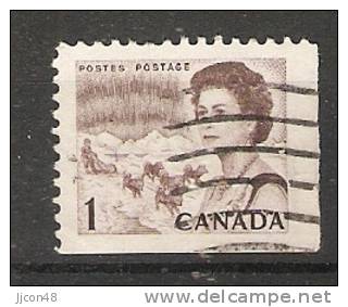 Canada  1967-72 Queen Elizabeth II  Perf. 12 (o) 1c - Single Stamps