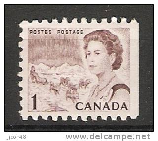 Canada  1967-72 Queen Elizabeth II  Perf. 10 (*) 1c - Single Stamps