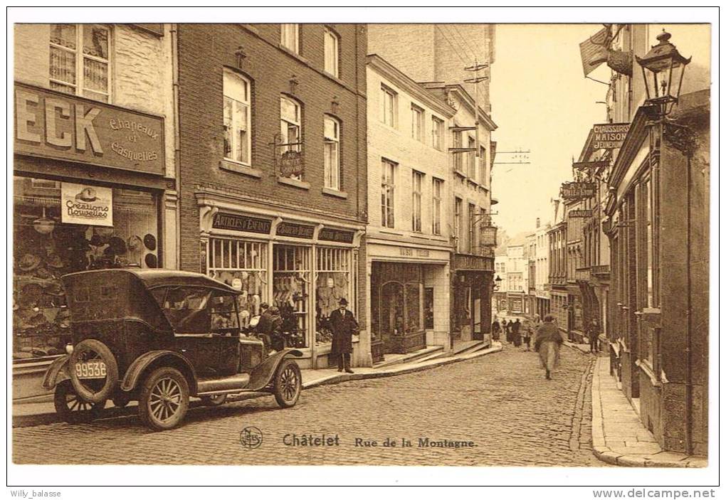 Postkaart / Carte Postale "Châtelet - Rue De La Montagne" - Chatelet