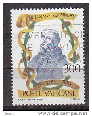 Z1930 - VATICANO SASSONE N°695 - VATICAN Yv N°714 - Used Stamps