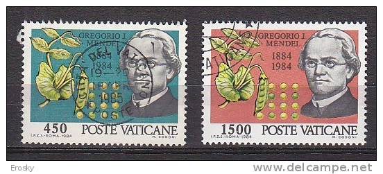 Z1962 - VATICANO SASSONE N°747/48 - VATICAN Yv N°747/48 - Used Stamps
