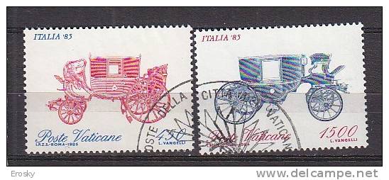 Z1993 - VATICANO SASSONE N°784/85 - VATICAN Yv N°784/85 - Used Stamps