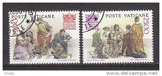 Z1997 - VATICANO SASSONE N°800/801 - VATICAN Yv N°800/01 - Used Stamps