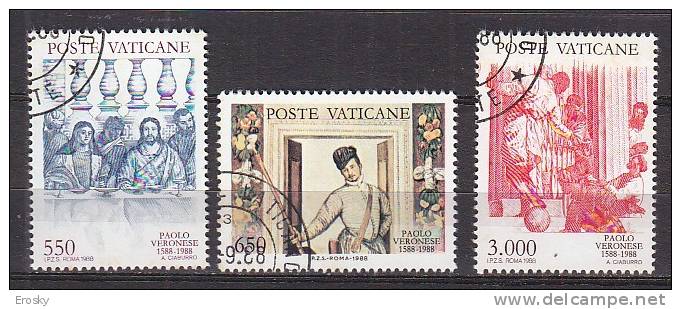 Z2011 - VATICANO SASSONE N°840/42 - VATICAN Yv N°840/42 - Used Stamps