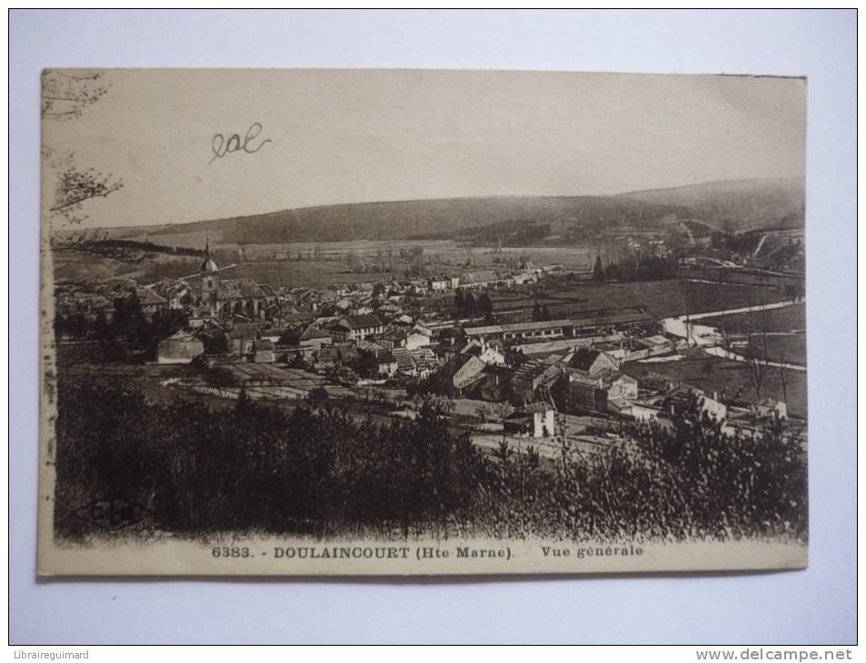 2nlo - CPA N°6383 - DOULAINCOURT - Vue Générale - [52] - Haute-Marne - Doulaincourt