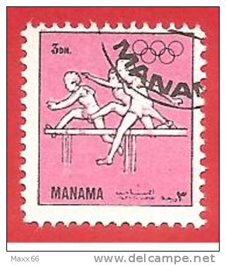 EMIRATI ARABI - MANAMA -  USATO - 1972 - SPORT - ATLETICA LEGGERA - DM 3 - Manama