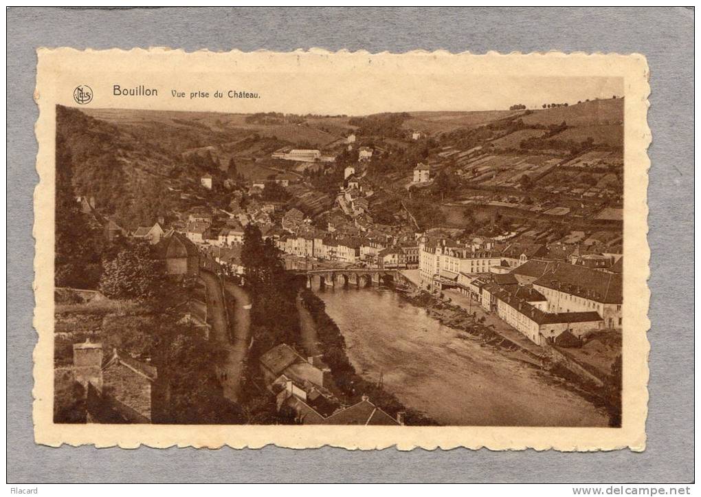 36649   Belgio,    Bouillon  Vue  Prise  Du  Chateau,  NV - Bouillon