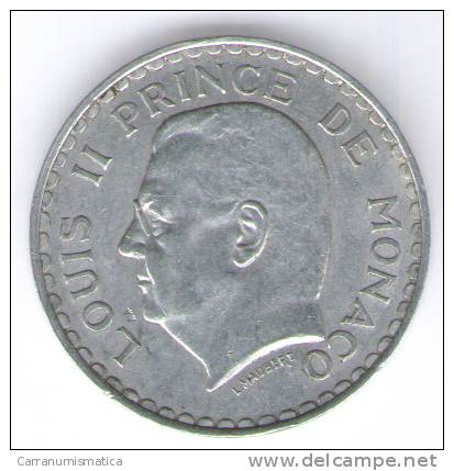 MONACO 5 FRANCS 1945 - 1922-1949 Louis II