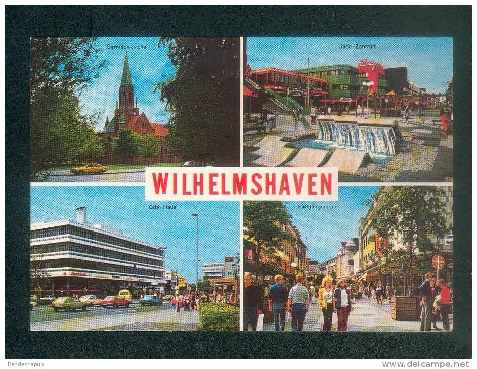 Allemagne - Wilhelmshaven - Multivues (City Haus Garnisonkirche Fussgangerzone Jade Zentrum ) - Wilhelmshaven