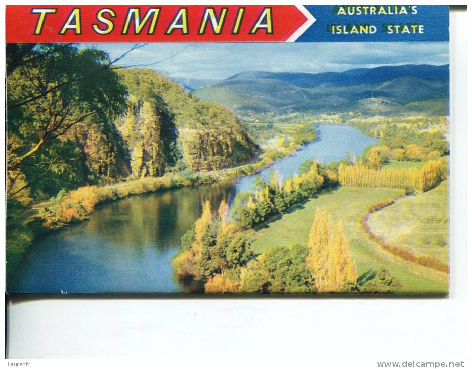 (10) Postcard View Folder - Depliant De Carte Postale - TAS - Tasmania Island State - Autres & Non Classés