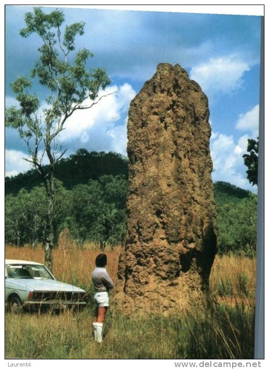 (107) Australia - NT - Giant Termite Or Ant Hills - Sin Clasificación