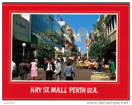 (107) Australia - WA - Perth Hay St Mall - Perth