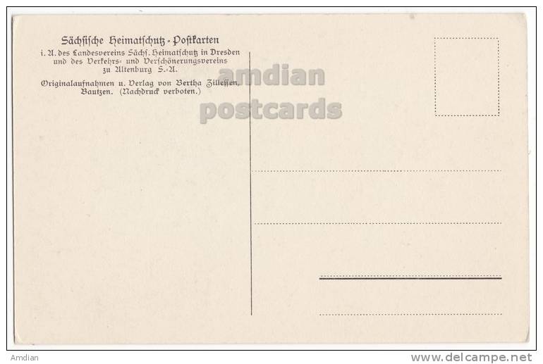 GERMANY - ULTENBURG - FRAUENGAFFE UND ROTE SPITZEN - C1920s-1930s Postcard  [o5289] - Other & Unclassified