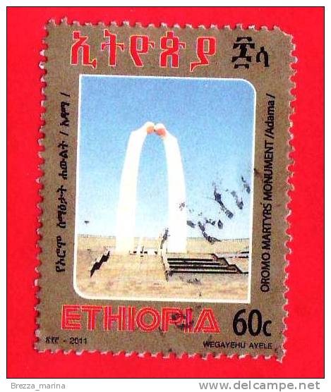 ETIOPIA - 2011 - USATO - Monumento Ai Martiri - 60 - Etiopia