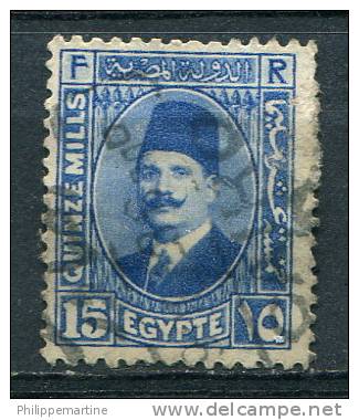 Egypte 1927-32 - YT 124 (o) - Used Stamps