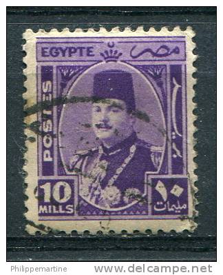 Egypte 1944-46 - YT 228 (o) - Used Stamps