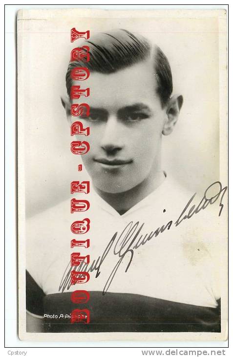 MARCEL GUIMBRETIERE COUREUR CYCLISTE Et AUTOGRAPHE - Carte Photo CYCLISME - Cycle Velo - Dos Scanné - Cyclisme