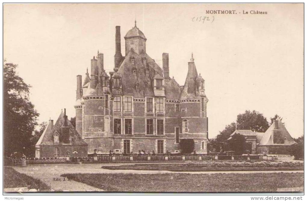 MONTMORT - Le Château - Montmort Lucy