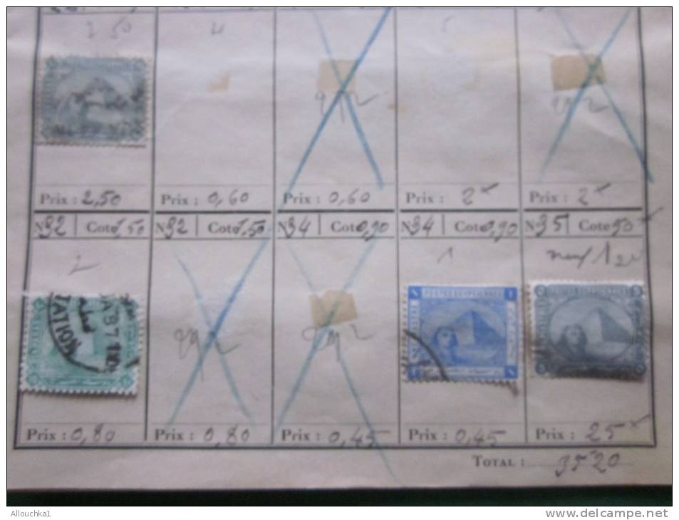 23  Timbres Oblitérés  Égypte Égypt Ex Mandat Protectorat Britannique En Afrique &mdash;&gt;entre Le Numéro 26 Et No 87 - 1915-1921 Britischer Schutzstaat