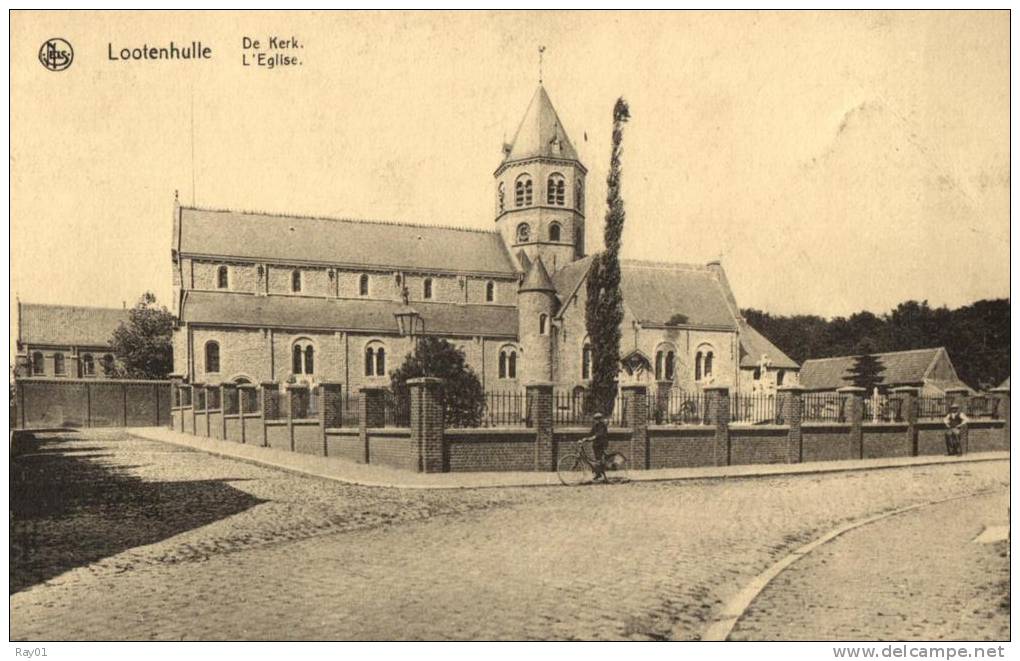 BELGIQUE - FLANDRE ORIENTALE - AALTER - LOTENHULLE - LOOTENHULLE - De Kerke - L'Eglise. - Aalter