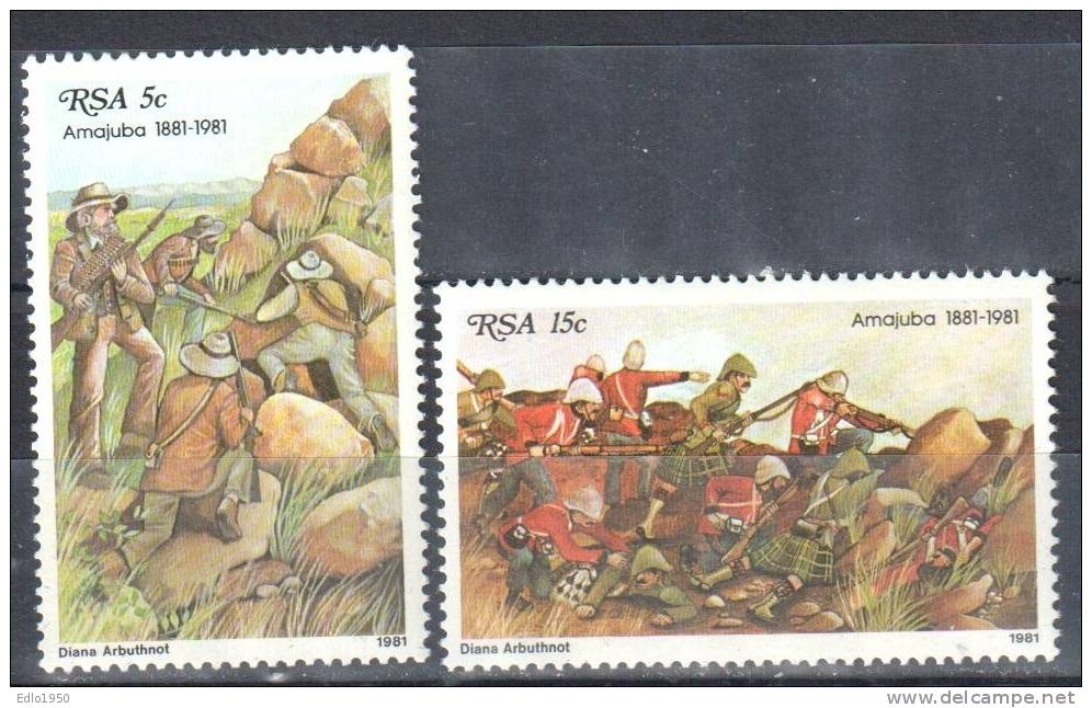 South Africa 1981 - Mi.581-582 - MNH - Unused Stamps
