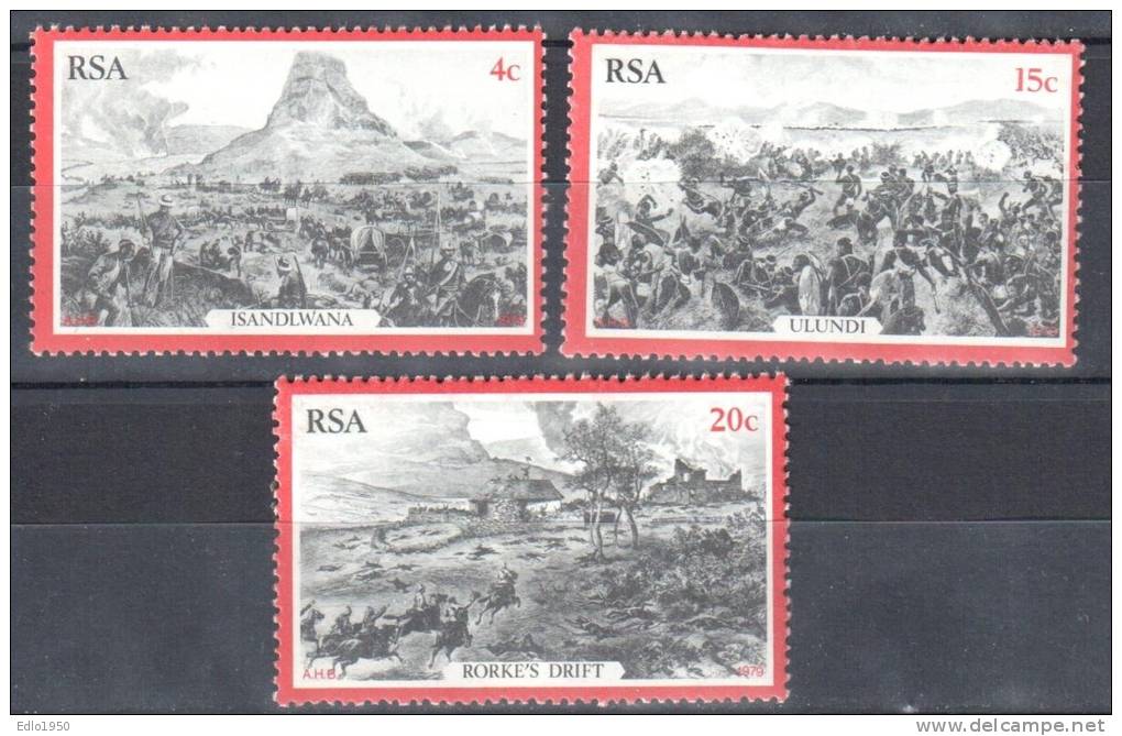 South Africa 1979 - Mi.556-558- MNH - Ungebraucht