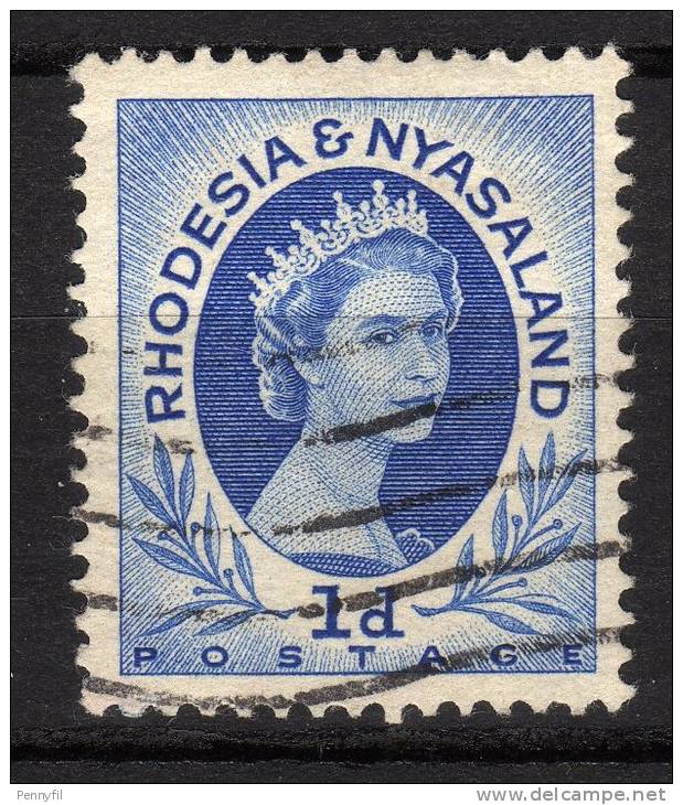 RHODESIA & NYASALAND - 1954 YT 2 USED - Rhodesia & Nyasaland (1954-1963)