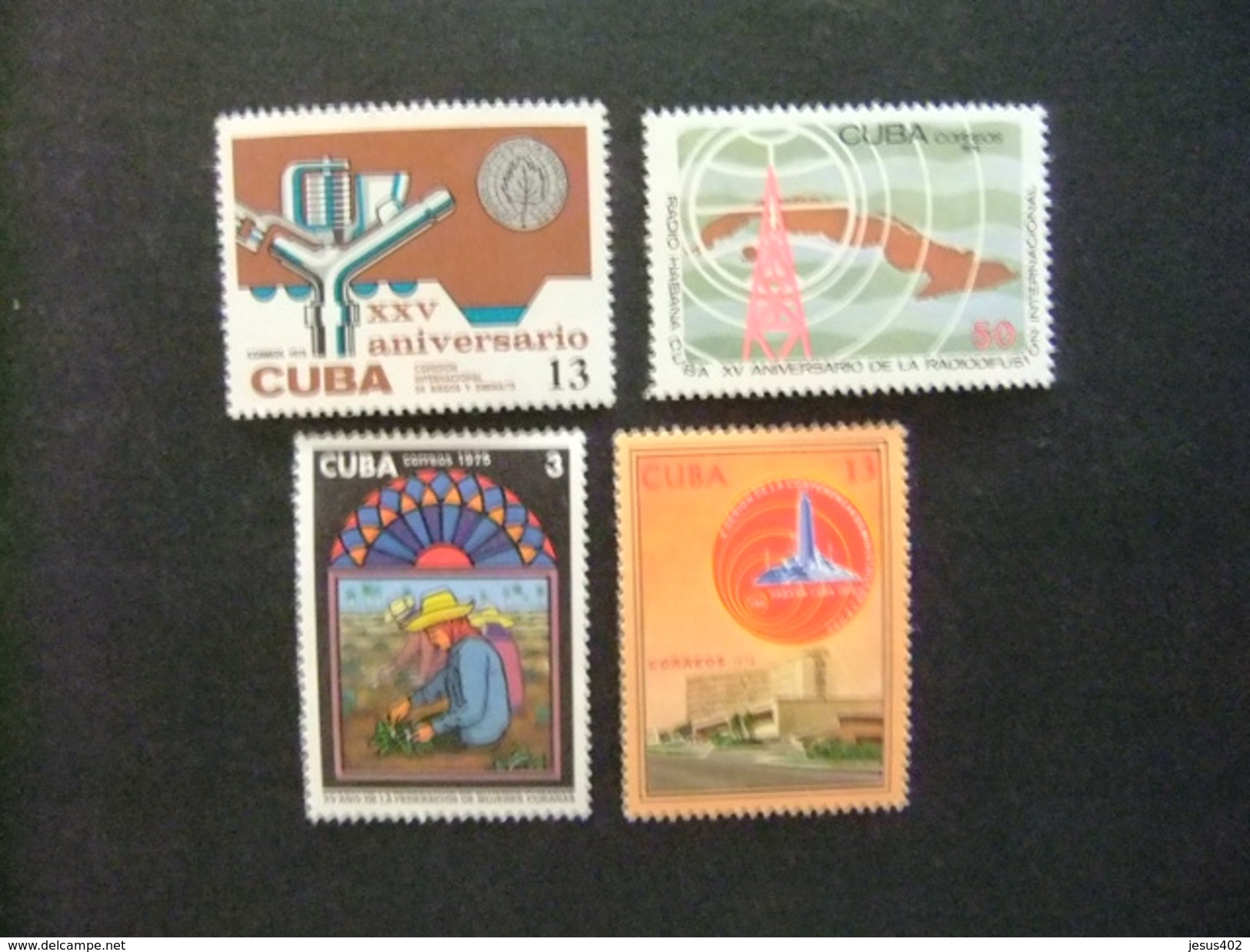 CUBA LOT Yvert & Tellier  N º 1860 + 1866 + 1910 + 1917  ** MNH - Ongebruikt