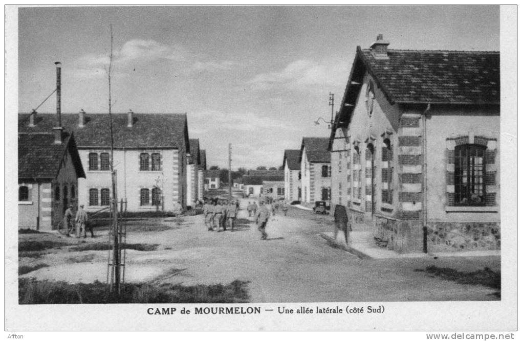 Camp Mourmelon Le Grand Old Postcard - Montmort Lucy