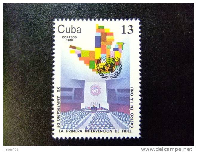 CUBA 1980 LOT Yvert & Tellier  N º 2274 + 2281 + 2282 + 2214    (*) - Neufs