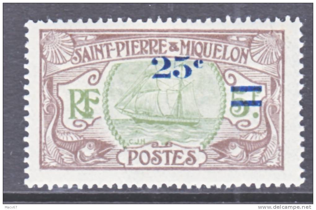 Saint-Pierre And Miquelon  123  * - Unused Stamps
