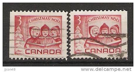 Canada  1967  Christmas  (o) - Single Stamps