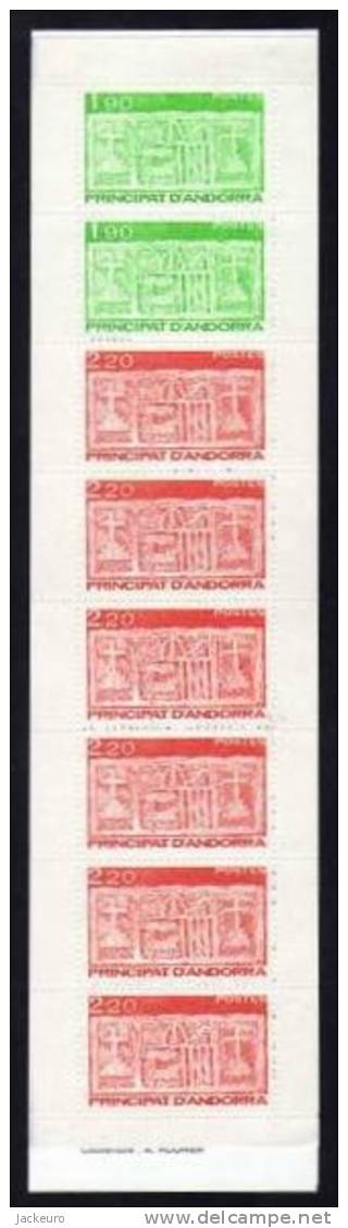ANDORRE Carnet 1 Non Plié - Postzegelboekjes