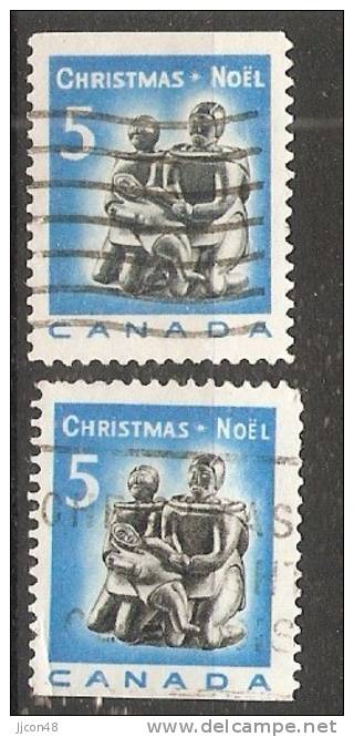 Canada  1968  Christmas  (o) - Single Stamps