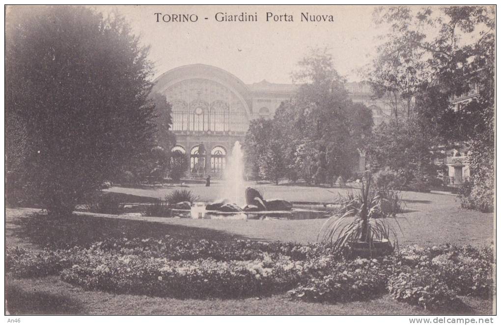 TORINO -GIARDINI PORTA NUOVA AUTENTICA 100% - Parcs & Jardins