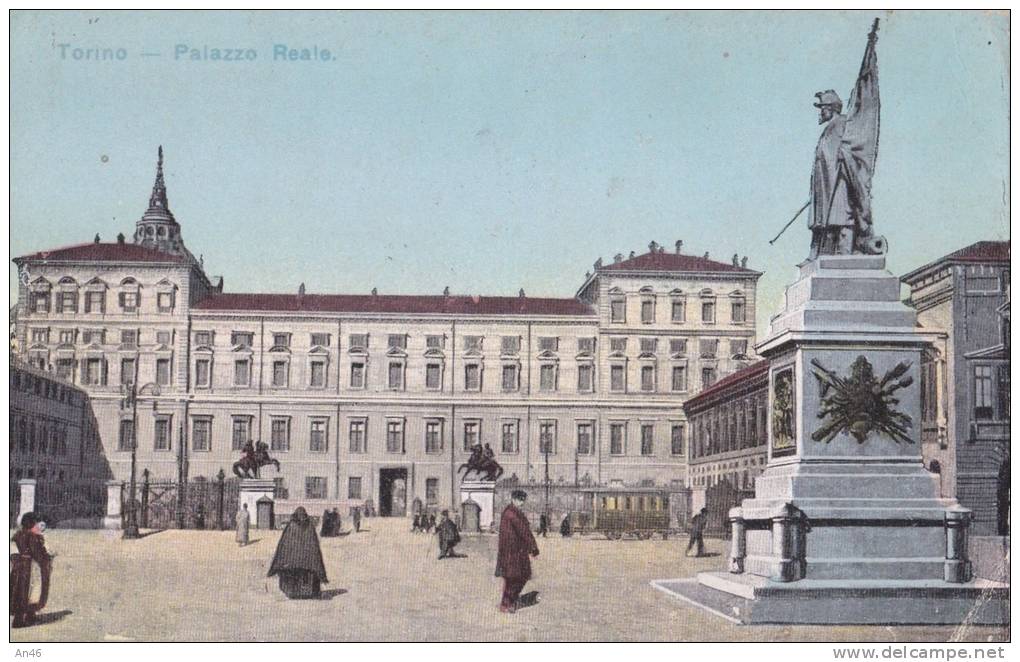TORINO -PALAZZO REALE VG 1918 AUTENTICA 100% - Palazzo Reale