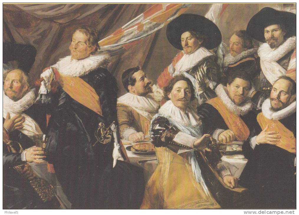 Frans Hals - Maaltijd Van De Officieren Van De Sint Jorisschutterij, 1627 - Frans Hals Museum - Haarlem - Schilderijen