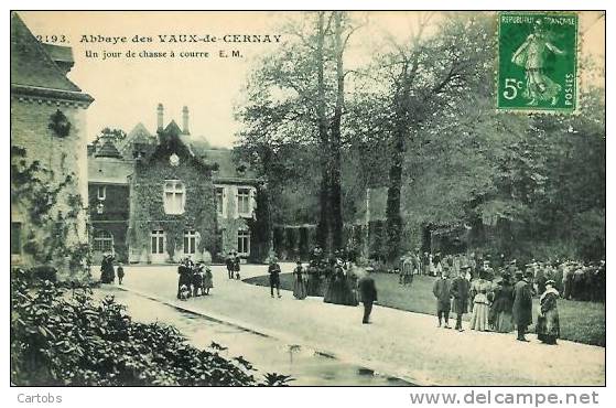 78 Abbaye Des VAUX-de-CERNAY Un Jour De Chasse à Courre - Vaux De Cernay