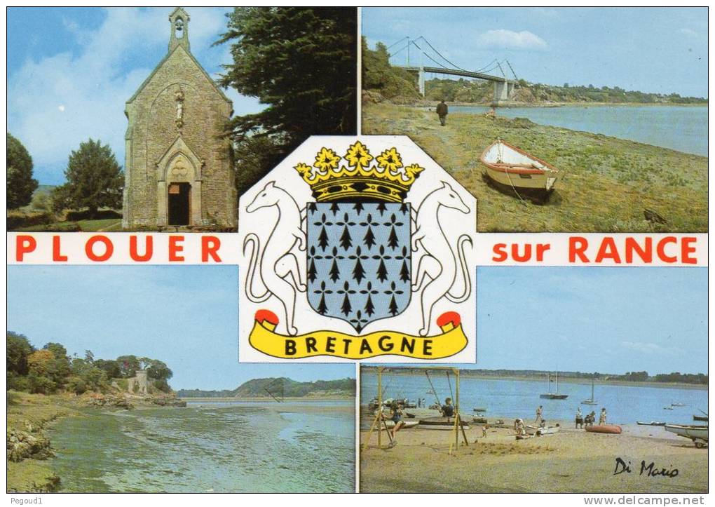 CARTE POSTALE MODERNE.PLOUER - SUR - RANCE. 1970. - Plouër-sur-Rance