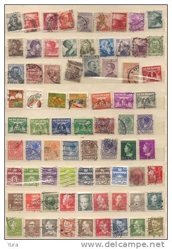 Lot 125 World 2 Scans 150 Different - Alla Rinfusa (max 999 Francobolli)