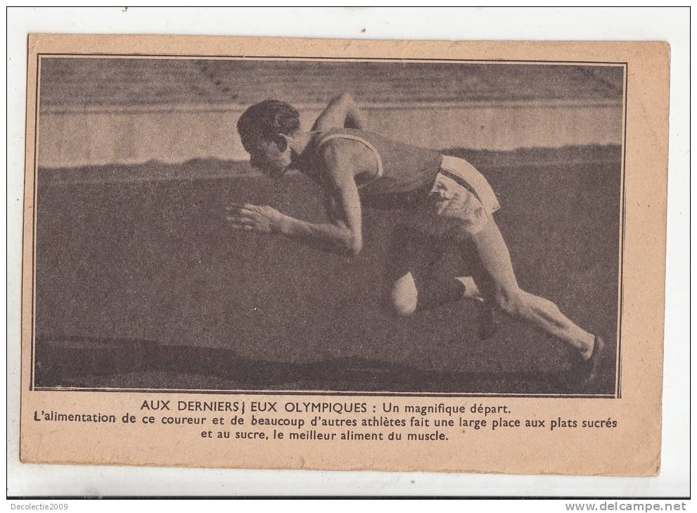 Br56602 Derniers Jeaux Olympiques Un Magnifique Depart  Atletics Athletisme 2 Scans - Atletica