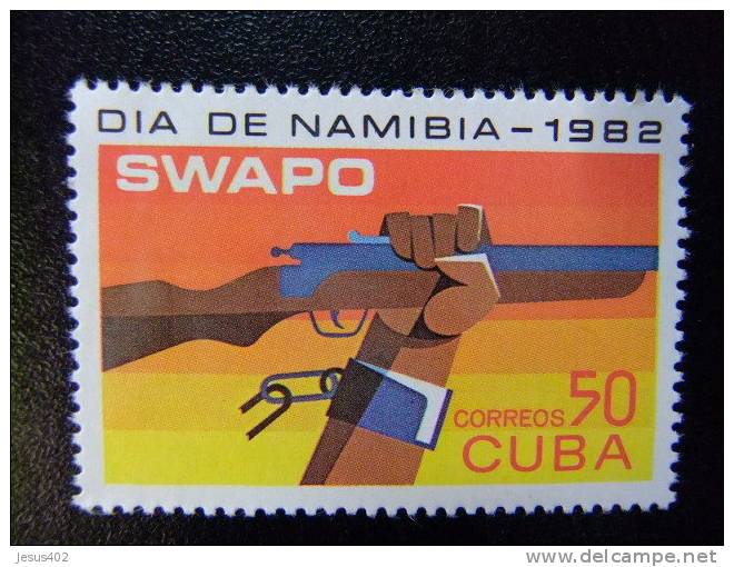 CUBA 1982 DíA De NAMIBIA Yvert & Tellier N º 2385 ** MNH - Neufs