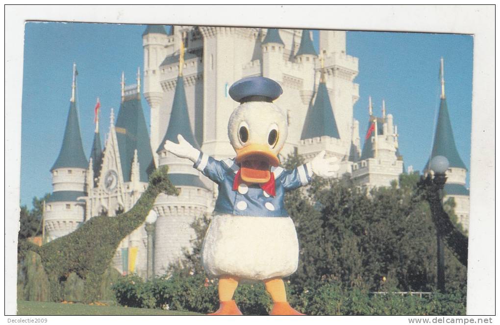 Br56669 Donald Dack Mot The Offical Host Of The Magic Kingdom    2 Scans - Disneyworld