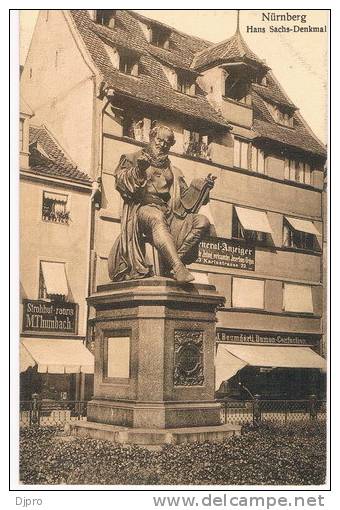 Nürnberg  Hans Sachs Denkmal - Neuburg