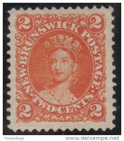 NEW BRUNSWICK 1860/63 - Yvert #5 - Mint No Gum (*) - Unused Stamps